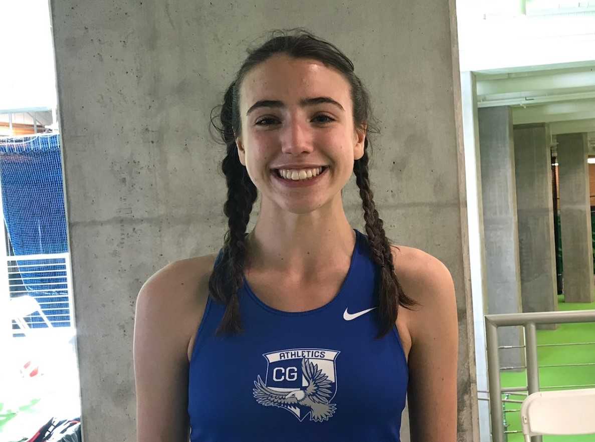 Catlin Gabel junior Caroline Mauro captured her third state championship in the 3A girls high jump Thursday at Hayward Field.