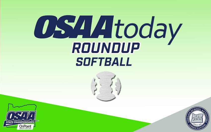 The first round of the 6A, 3A and 2A/1A softball playoffs was Monday.
