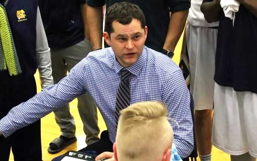 Luke Jackson coached Northwest Christian College to two Cascade Conference titles in five seasons. (Bushnell University)