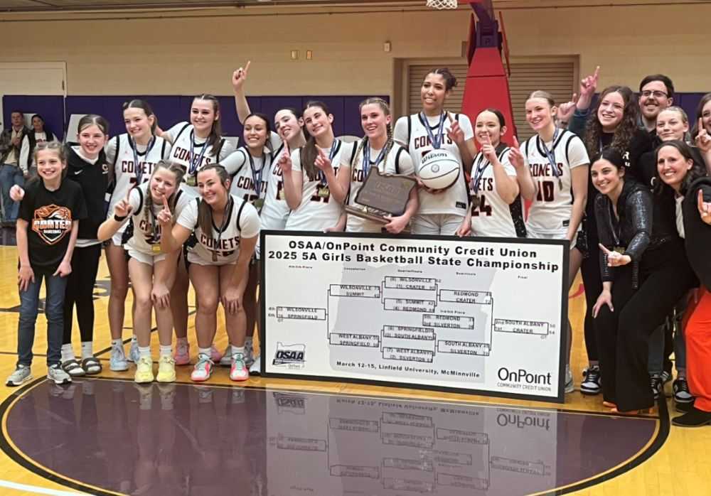 It wasn't easy, but Crater won the girls' 5A title on Saturday afternoon, by six over South Albany