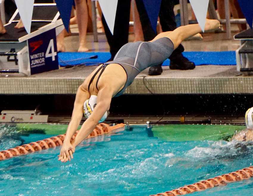 Lizzy Cook won state titles in two events as a freshman. Want to know why she swims so fast?