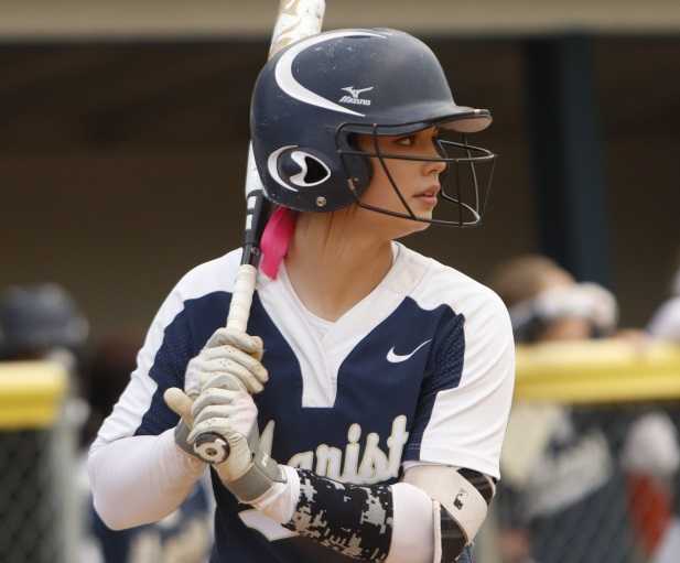 Ariel Carlson is batting .692 with 15 home runs and 43 RBIs for Marist Catholic. (Courtesy Marist Catholic HS)