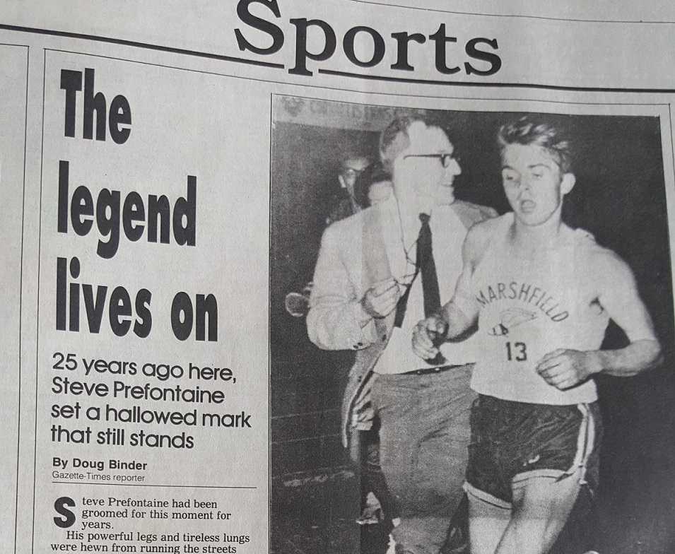 Steve Prefontaine's performance on April 25, 1969 became the stuff of legend.