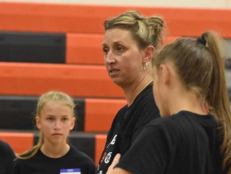 Scio coach Lori Ramsay was an all-American in college at Western Oregon. (Photo by Jeremy McDonald)